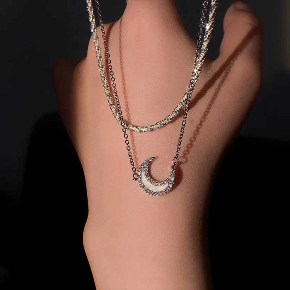 New Sterling silver two necklace set - Picture 6 of 6